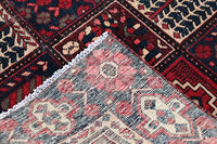 Vintage Bakhtiari Persian Rug – Crimson Khesti