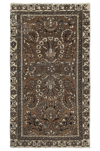 Vintage Ferdos Persian Rug – Bronze Arbor