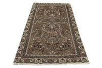 Vintage Ferdos Persian Rug – Bronze Arbor