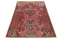 Vintage Kashan Rug – Ruby Mihrab