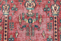 Vintage Kashan Rug – Ruby Mihrab