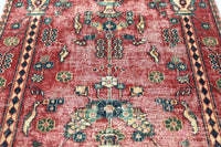 Vintage Kashan Rug – Ruby Mihrab