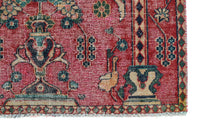 Vintage Kashan Rug – Ruby Mihrab