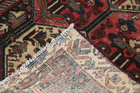 Vintage Bakhtiari Rug – Crimson Oasis