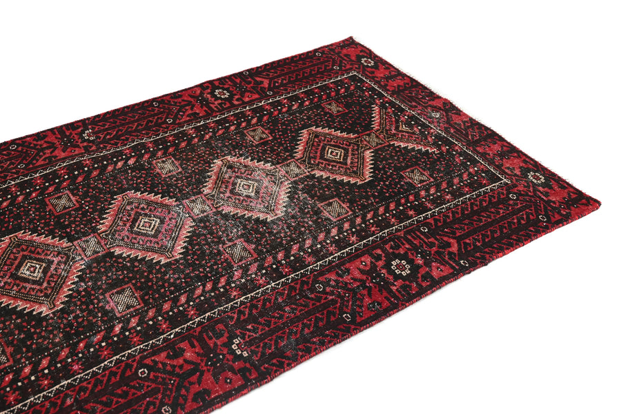 Vintage Baluchi Rug – Onyx Medallion