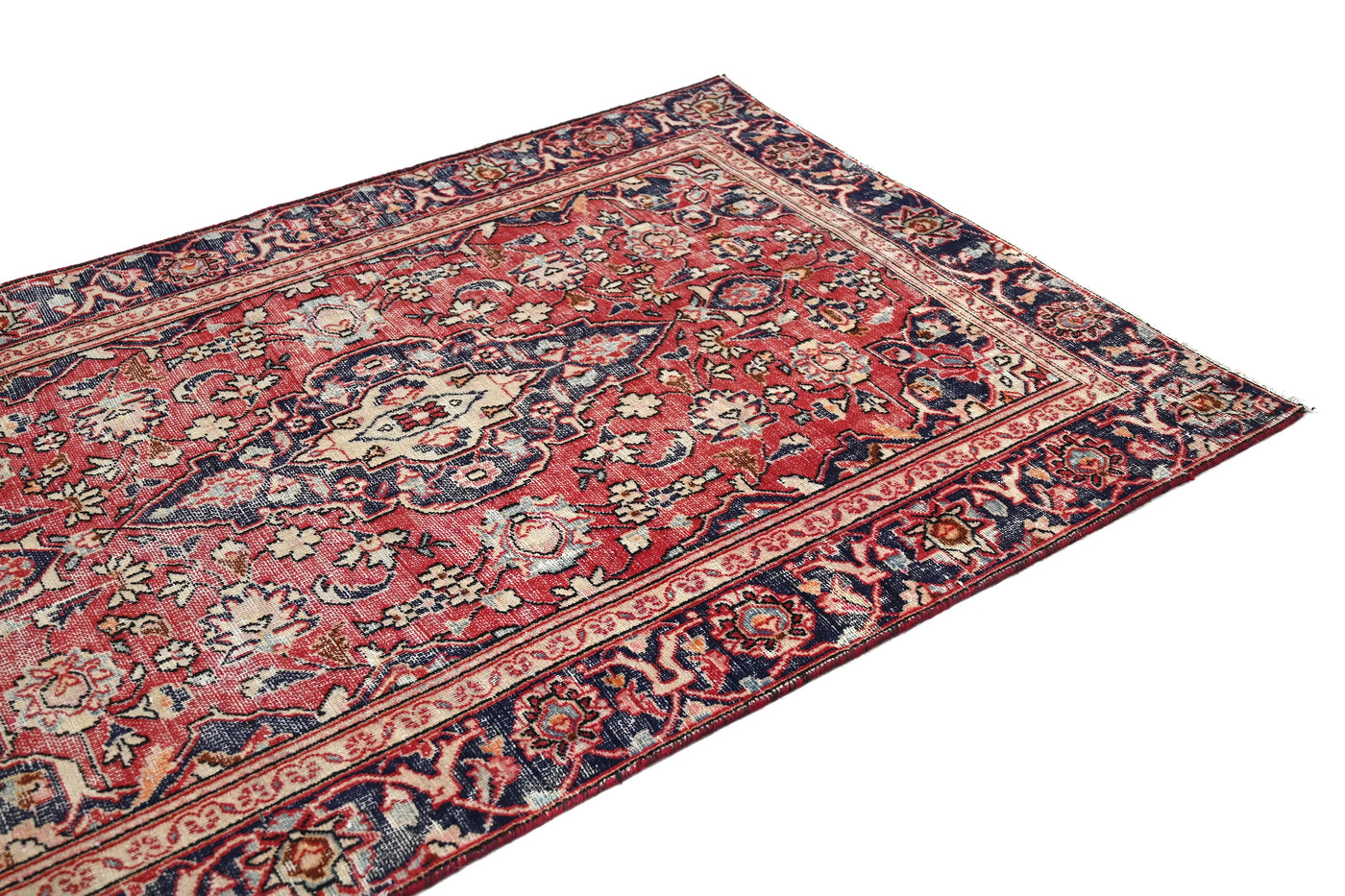 Vintage Kashan Rug – Royal Arabesque