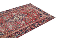 Vintage Kashan Persian Rug – Royal Arabesque