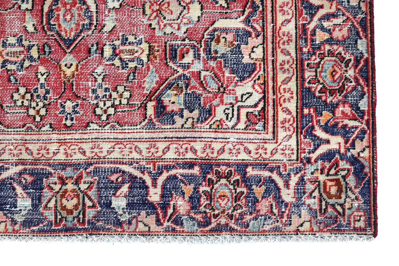 Vintage Kashan Rug – Royal Arabesque