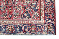 Vintage Kashan Persian Rug – Royal Arabesque