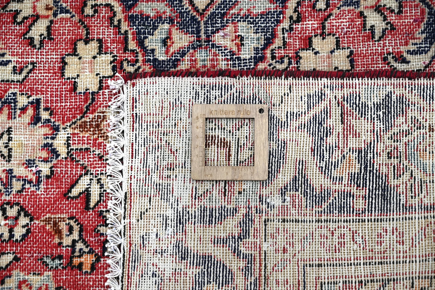 Vintage Kashan Rug – Royal Arabesque