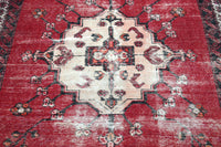 Vintage Lori Rug – Scarlet Medallion