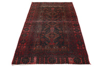Vintage Baluchi Rug – Mahogany Lattice