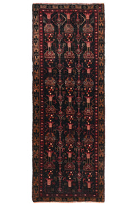 Vintage Baluchi Runner – Obsidian Obelisk
