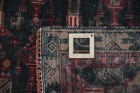 Vintage Baluchi Runner – Obsidian Obelisk