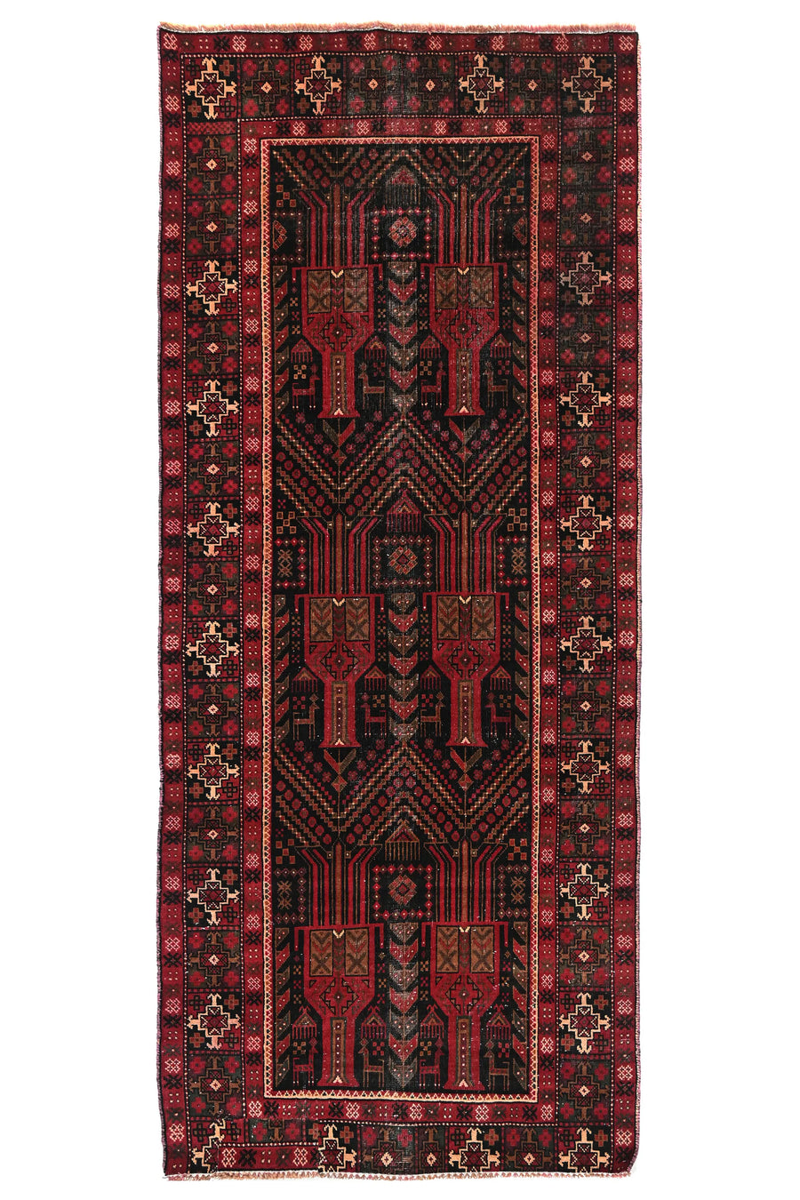 Vintage Baluchi Runner – Ochre Minaret