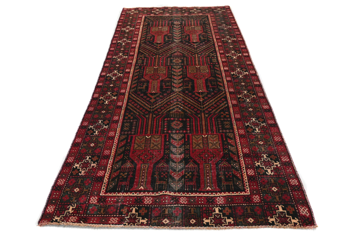 Vintage Baluchi Runner – Ochre Minaret