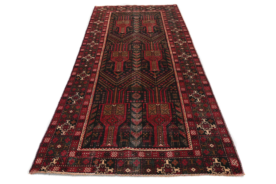 Vintage Baluchi Runner – Ochre Minaret