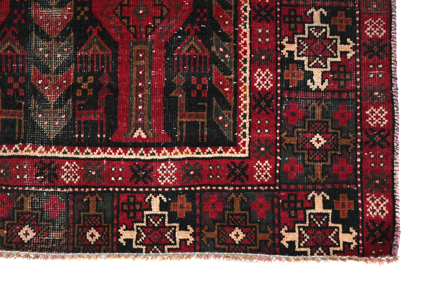 Vintage Baluchi Runner – Ochre Minaret