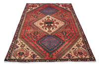 Vintage Shiraz Rug – Indigo Lozenge