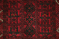 Vintage Baluchi Rug – Garnet Compartment