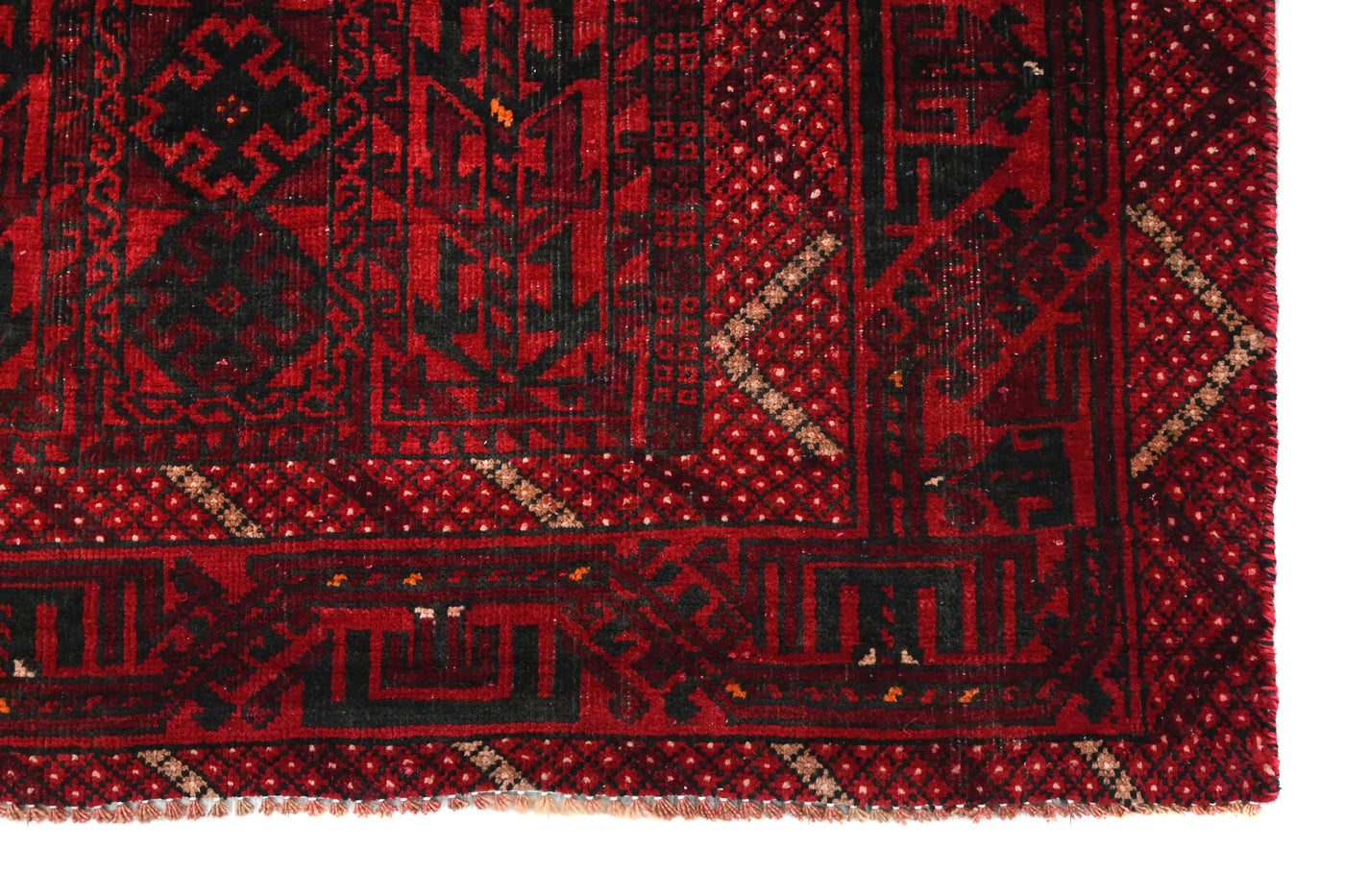 Vintage Baluchi Rug – Garnet Compartment