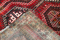 Vintage Shiraz Persian Rug – Ruby Constellation