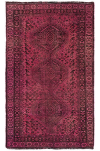 Vintage Shiraz Rug – Plum Pinnacle