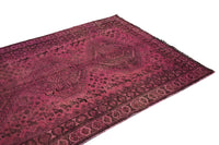 Vintage Shiraz Rug – Plum Pinnacle