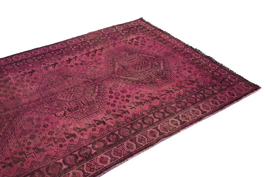 Vintage Shiraz Rug – Plum Pinnacle