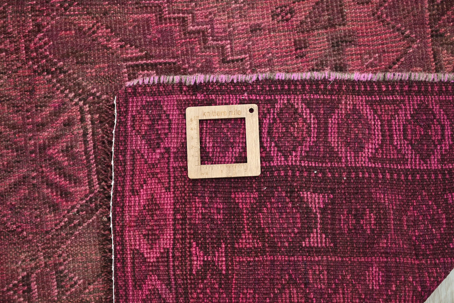 Vintage Shiraz Rug – Plum Pinnacle