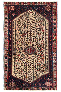 Vintage Shiraz Rug – Alabaster Menagerie