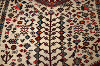 Vintage Shiraz Rug – Alabaster Menagerie