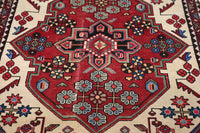 Vintage Hamadan Rug – Cerulean Cartouche