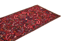 Vintage Baluchi Runner – Crimson Rosette