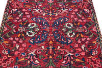 Vintage Baluchi Runner – Crimson Rosette