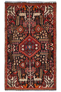 Vintage Shiraz Rug – Nomadic Menagerie