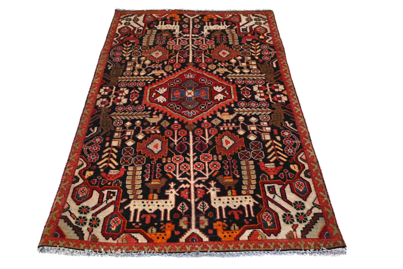Vintage Shiraz Rug – Nomadic Menagerie