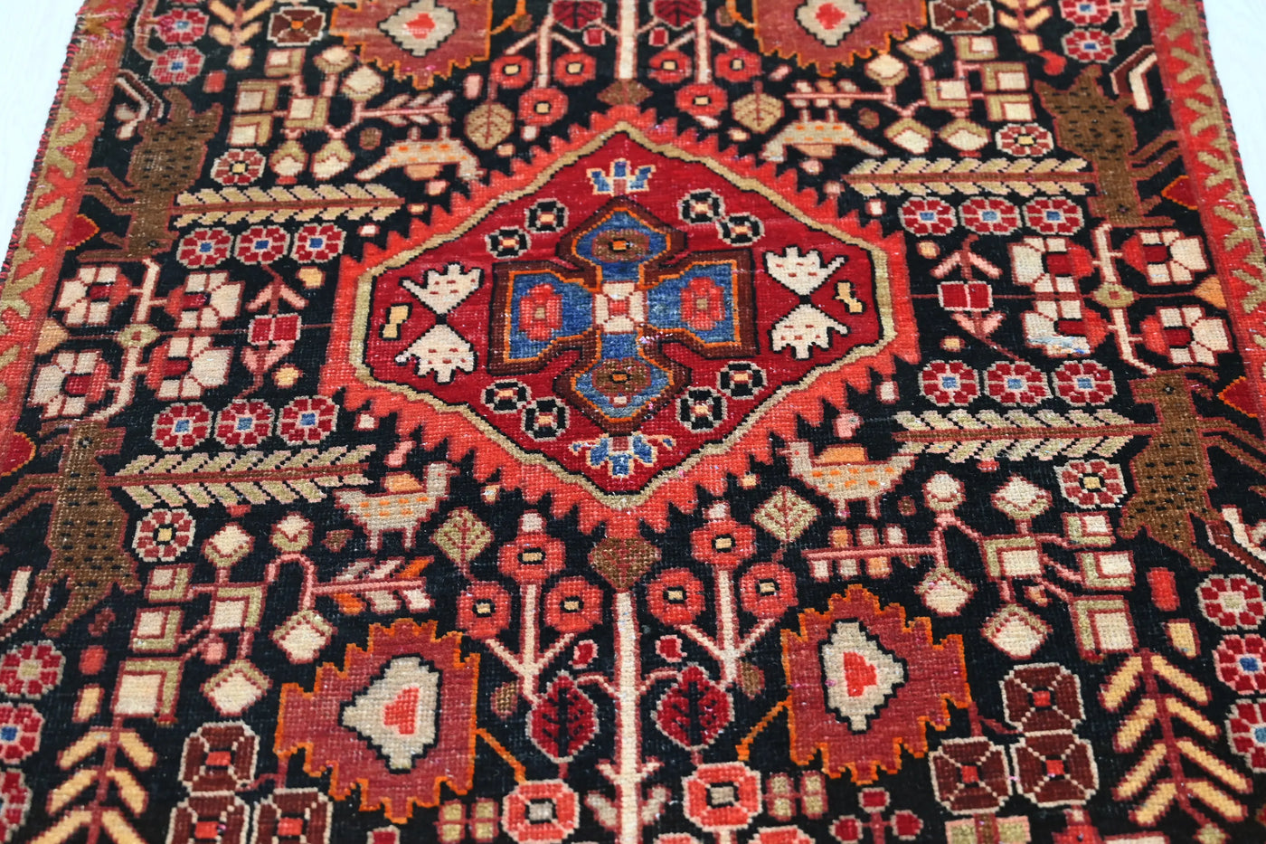 Vintage Shiraz Rug – Nomadic Menagerie