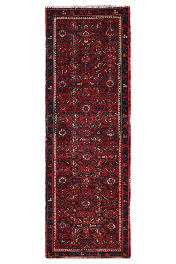 Vintage Hamadan Runner – Garnet Passage