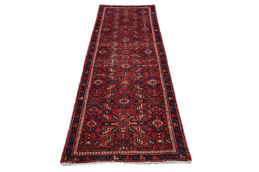 Vintage Hamadan Runner – Garnet Passage