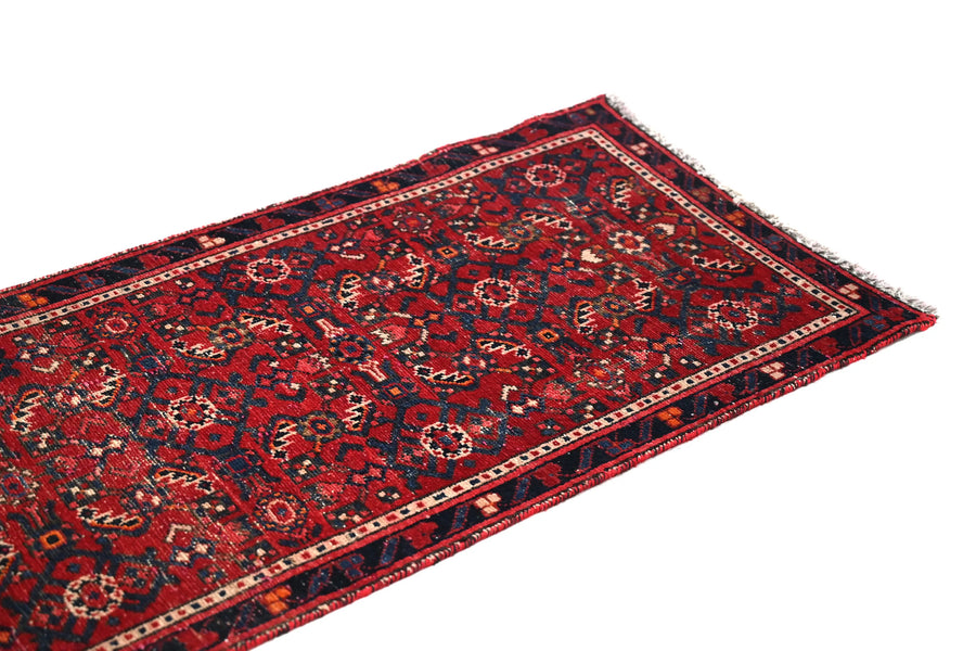 Vintage Hamadan Runner – Garnet Passage
