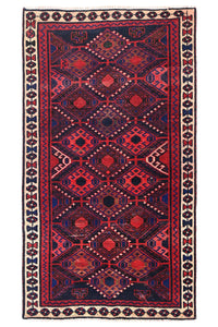 Vintage Shiraz Rug – Ruby Diamond