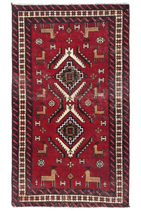 Vintage Shiraz Rug – Tribal Menagerie
