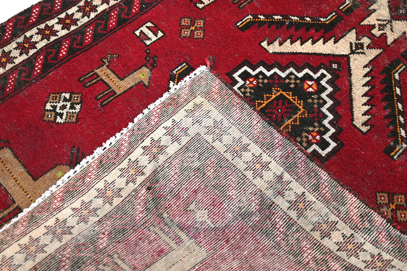 Vintage Shiraz Rug – Tribal Menagerie