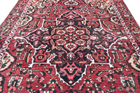 Vintage Shiraz Rug – Crimson Medallion