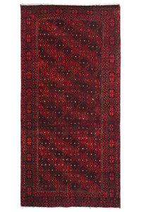Vintage Baluchi Rug – Mahogany Trellis