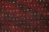 Vintage Baluchi Rug – Mahogany Trellis