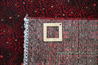 Vintage Baluchi Rug – Mahogany Trellis