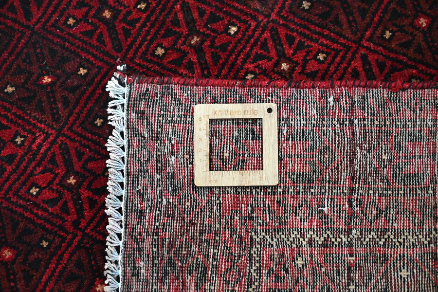 Vintage Baluchi Rug – Mahogany Trellis