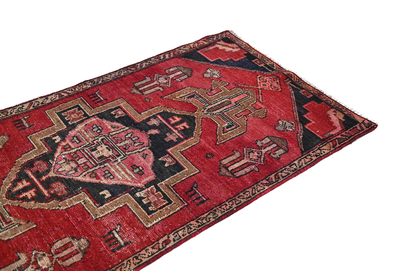 Vintage Hamadan Rug – Scarlet Bastion